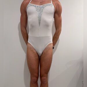 Weissman Dance Costume leotard Size LC